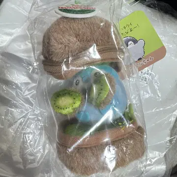 코우펜짱 마스코트 갓 수확한 후르츠 마스코트 파우치 키위