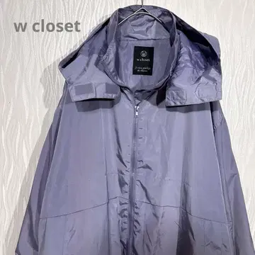 컨디션 최상 w closet 폴리 나일론 마운틴 후드티 아웃도어