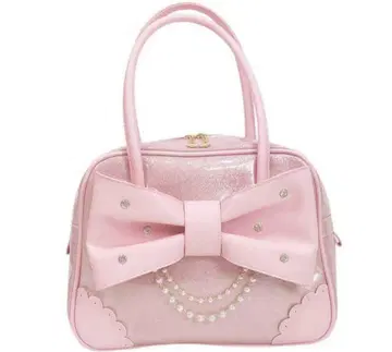 angelic pretty 글리터 보석 리본 보스턴 백