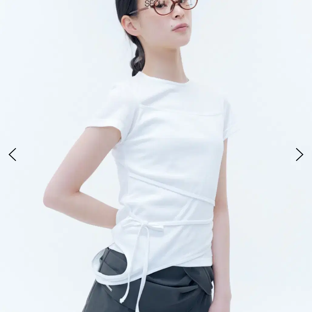 Misekey Seoul Pocket White Shirt on Bunjang Global Site.
