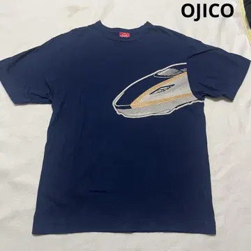 OJICO 오지코 신칸센 카가야키 티셔츠 남성용 M 네이비