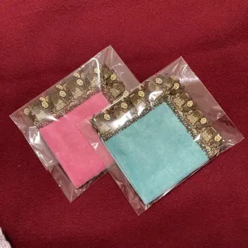긴자 레이스 마로우 콜라보 타월 손수건 2장