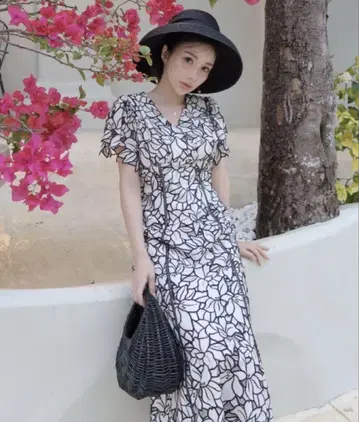 eimyistoire Lorraineflower 머메이드 원피스 에이미