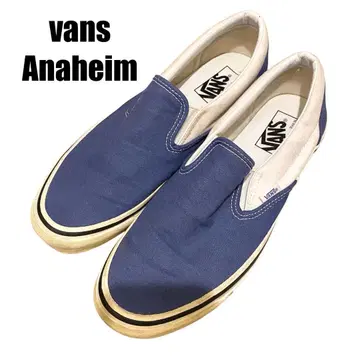 Vans Anaheim 애너하임 슬립온 네이비 28 44DX
