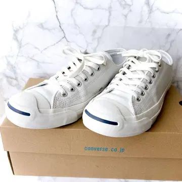 컨버스*잭 파셀 로우 컷 스니커즈 26.0cm 가죽 박스 포함