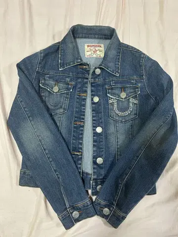 True Religion 데님 자켓 여성용 [s]