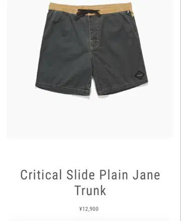 tcss plain jane trunk 서핑 팬츠 하프 팬츠