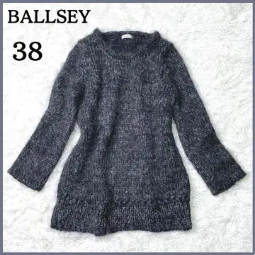 BALLSEY 보르지 모헤어 로우 게이지 니트 M 스웨터