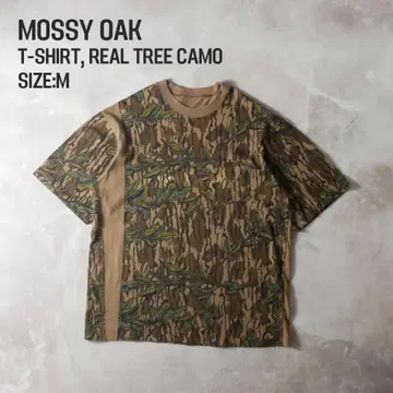 MOSSY OAK 90s 리얼 트리 카모 티셔츠 M
