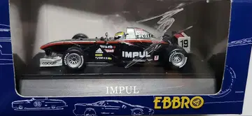 에브로 1/43 포뮬러 니폰 팀 임팔 호시노 카즈요시 씨 사인 포함