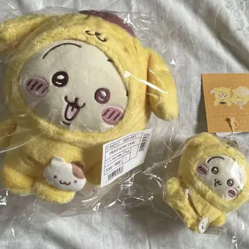 치이카와 산리오 토끼 봉제 인형 마스코트 폼폼푸딩 2개