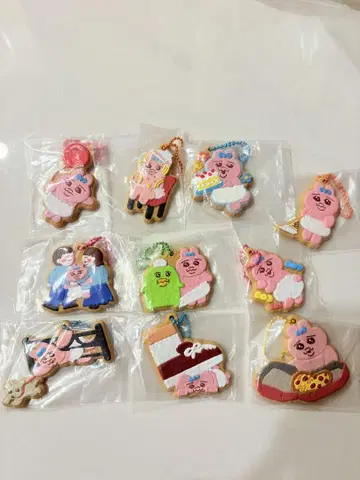 빤쮸토끼 쿠키 참 간이 침대, 총 10종 세트