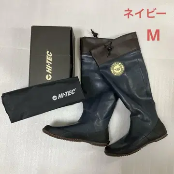 미사용 하이테크 레인부츠 카게로우 남녀 공용 네이비 M