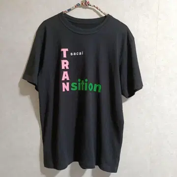사카이 TRANsition 티셔츠 블랙