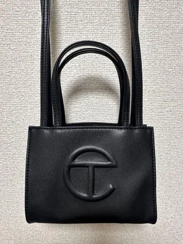 Telfar 블랙 숄더 백