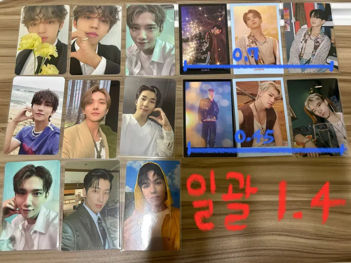 Seventeen poca bulk wts sell s.coups joshua hoshi wonwoo vernon dino