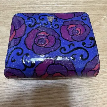 ANNA SUI 마지칼 로즈 접이식 지갑