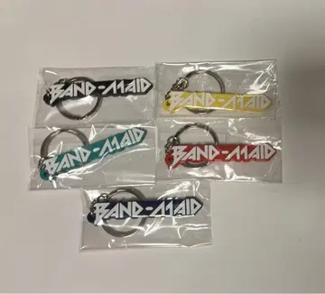 BAND-MAID 로고 키링 5개