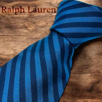 Ralph Lauren 랄프 로렌 넥타이 레지멘탈 블루