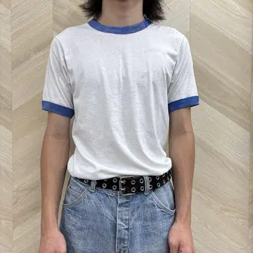 80년대 빈티지 링거 티셔츠