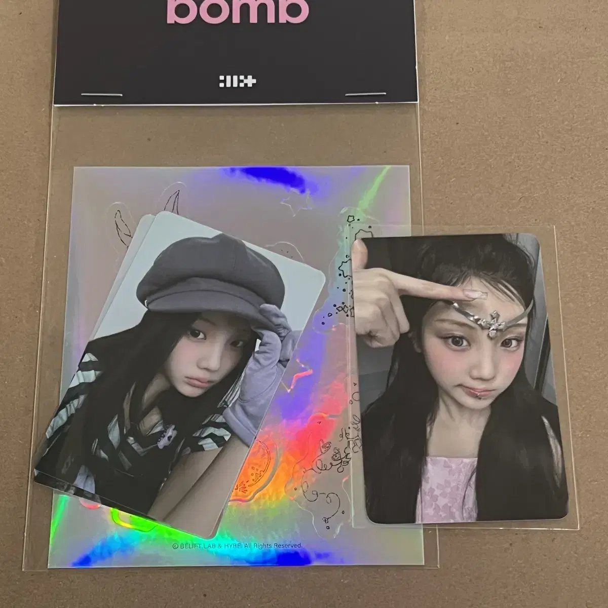 ILLIT Wonhee Lucky Draw Sticker Unreleased Poca from Pop-up Store