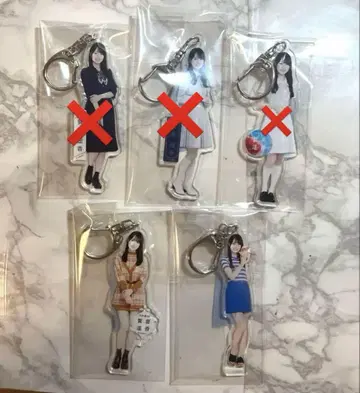 노기자카46 카키 하야카 아크릴 키링 묶음 판매