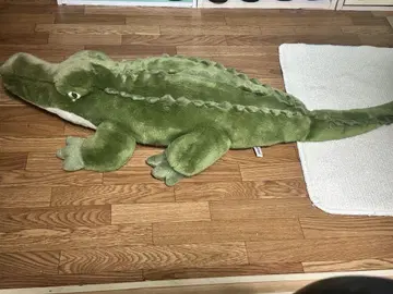 큰 그린 컬러의 봉제 인형 약 130cm