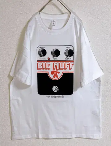 빅 머프 티셔츠 기타 고유명사 BIG MUFF