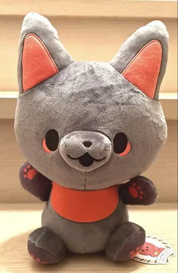 카미사마 여우와 샐러리맨 BIG 봉제 인형 [검정]