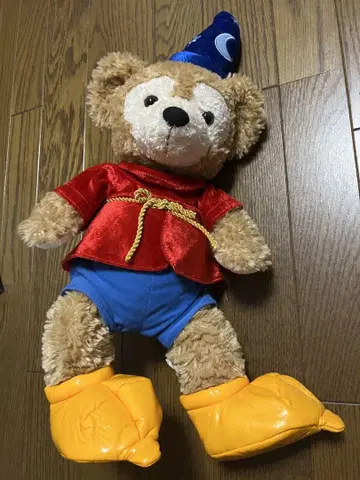 디즈니 스토어 한정판 유니 베어 시티 봉제 인형 코스튬 마법사의 제자