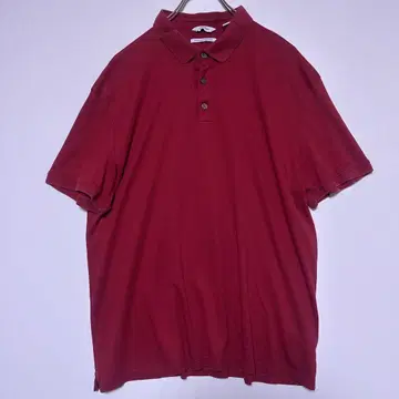 캘빈클라인 피케 셔츠 XL 딥 레드 CalvinKlein
