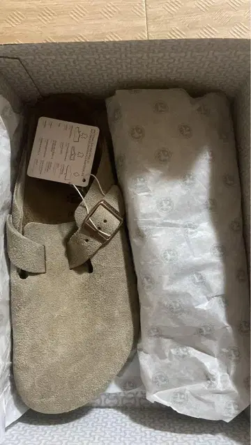 미사용 새상품 BIRKENSTOCK Boston 43 토프 레귤러 폭
