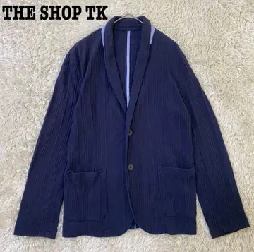 THE SHOP TK 테일러드 자켓 캐주얼 코튼 와플 M
