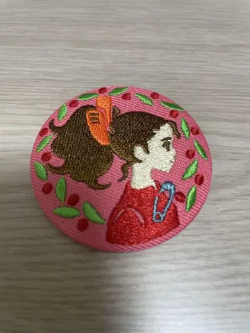 지브리 아리에티 자수 캔뱃지 배지 배치 브로치
