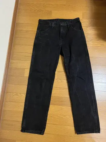 RUSTLER 블랙 데님 팬츠 32 x 30 마블링