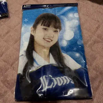 사이타마 세이부 라이온스 블루 레전드 페이스 타월 코토노