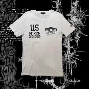 00s 헤이세이 밀리터리 y2k 그런지 US FORTH 니트 티셔츠
