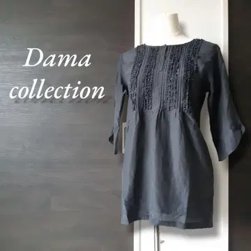 DAMA collection 프론트 프릴 개더 풀오버 블라우스