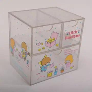 레어 레트로 키키라라 소품함 서랍식