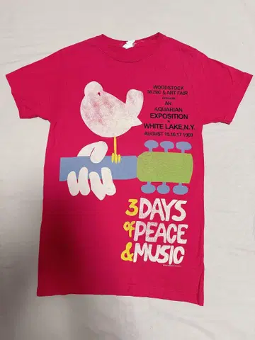 우드스탁 WOODSTOCK 티셔츠