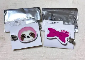 GENIC 카네타니 마루 안 나마케모노 헤어 클립 세트
