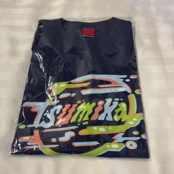 XL 사이즈 Vermillion's 슬레이트 그리치 티셔츠 sumika