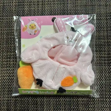 산엑스 오키가에 키이로이토리 토끼의 의류와 당근