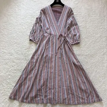 ADIEU TRISTESSE LUXE 린넨 카슈쿨 롱 원피스