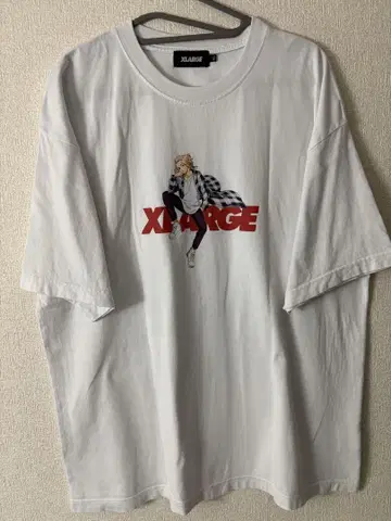 XLARGE 도쿄 리벤저스 콜라보 티셔츠 사노 만지로 XL 사이즈