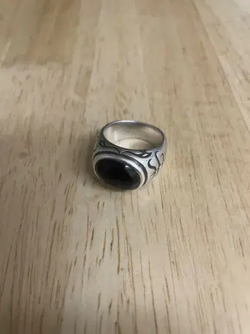 silver925 빈티지 오닉스 반지