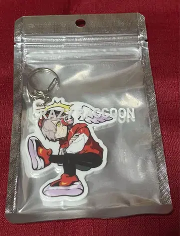 CRAZY RACCOON 아크릴 키체인 달마 이즈고도