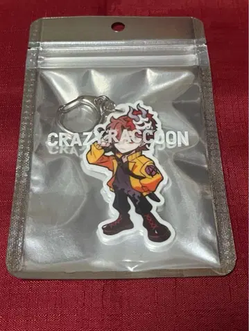 CRAZY RACCOON 아크릴 키체인 아리사카