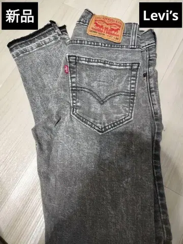 새상품 LEVI'S 스키니 데님 W27 L30 그레이