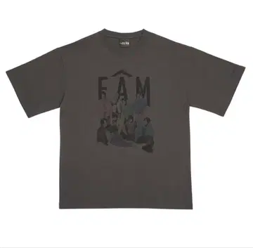 timelesz 티셔츠 FAM 2025 [차콜 그레이]